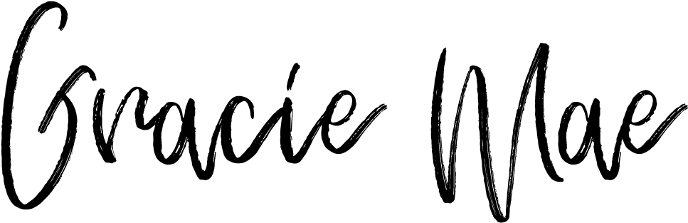 Gracie Mae - Calligraphy (1000x345), Png Download