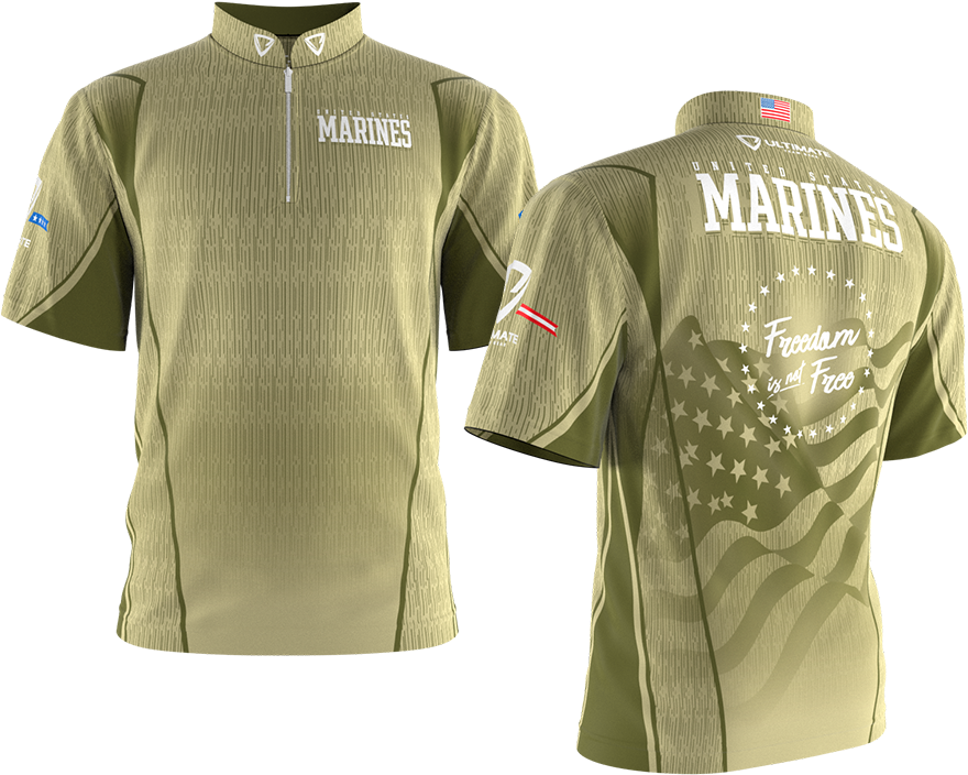 Military - Marines - Polo Shirt (900x771), Png Download