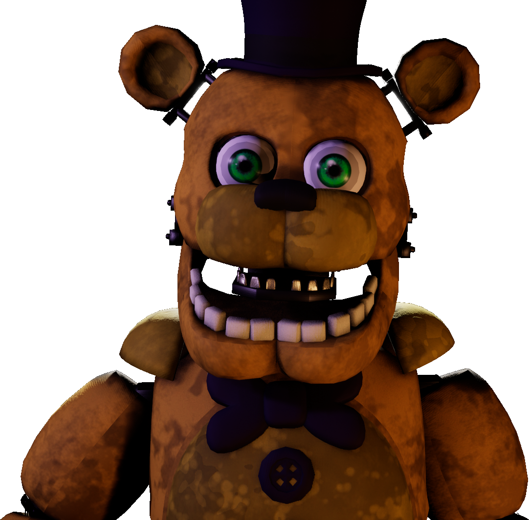 Fredbear - Cartoon (1082x1064), Png Download
