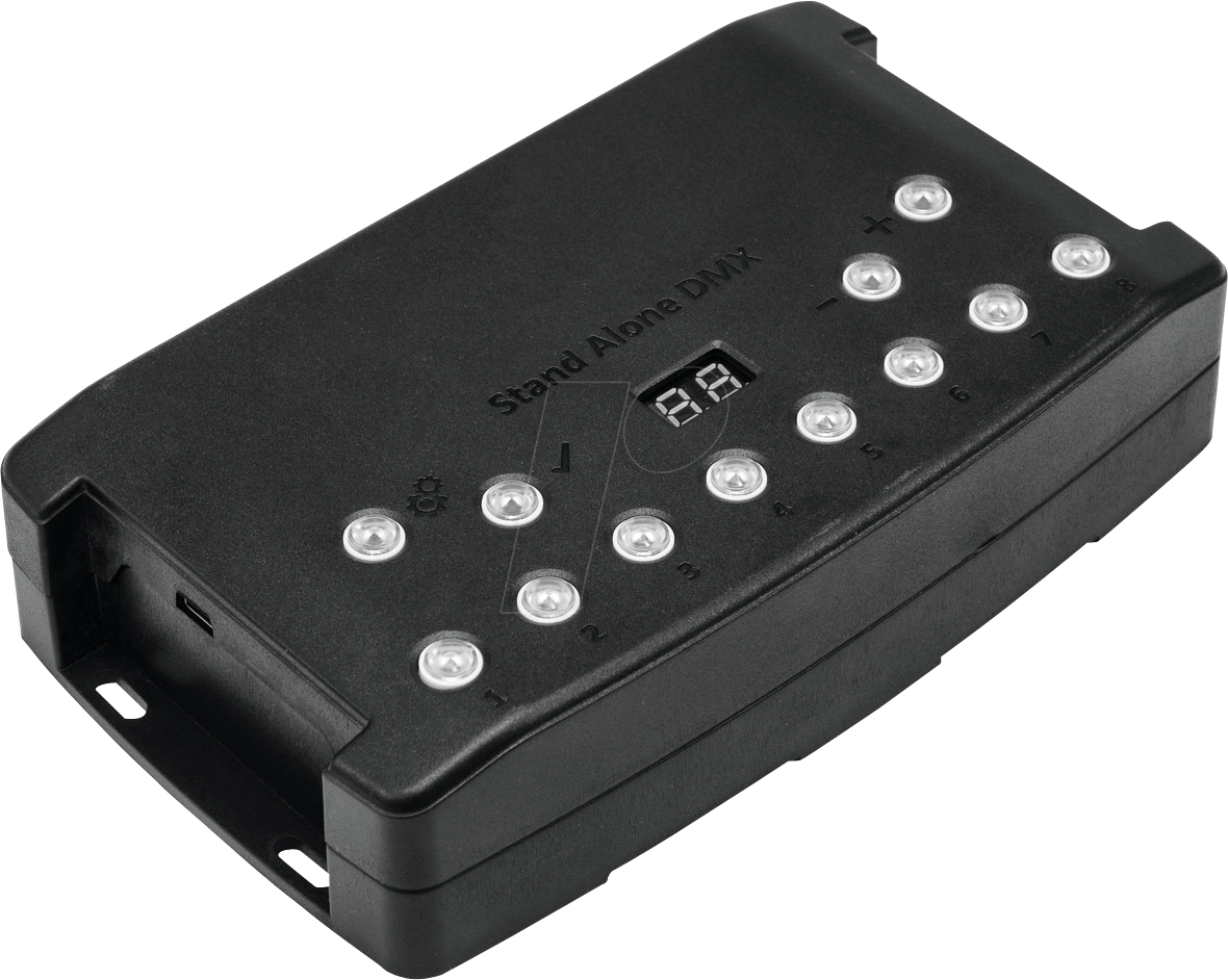 Dmx, Stand-alone Player, 512 Channels Eurolite - Electronics (1180x942), Png Download