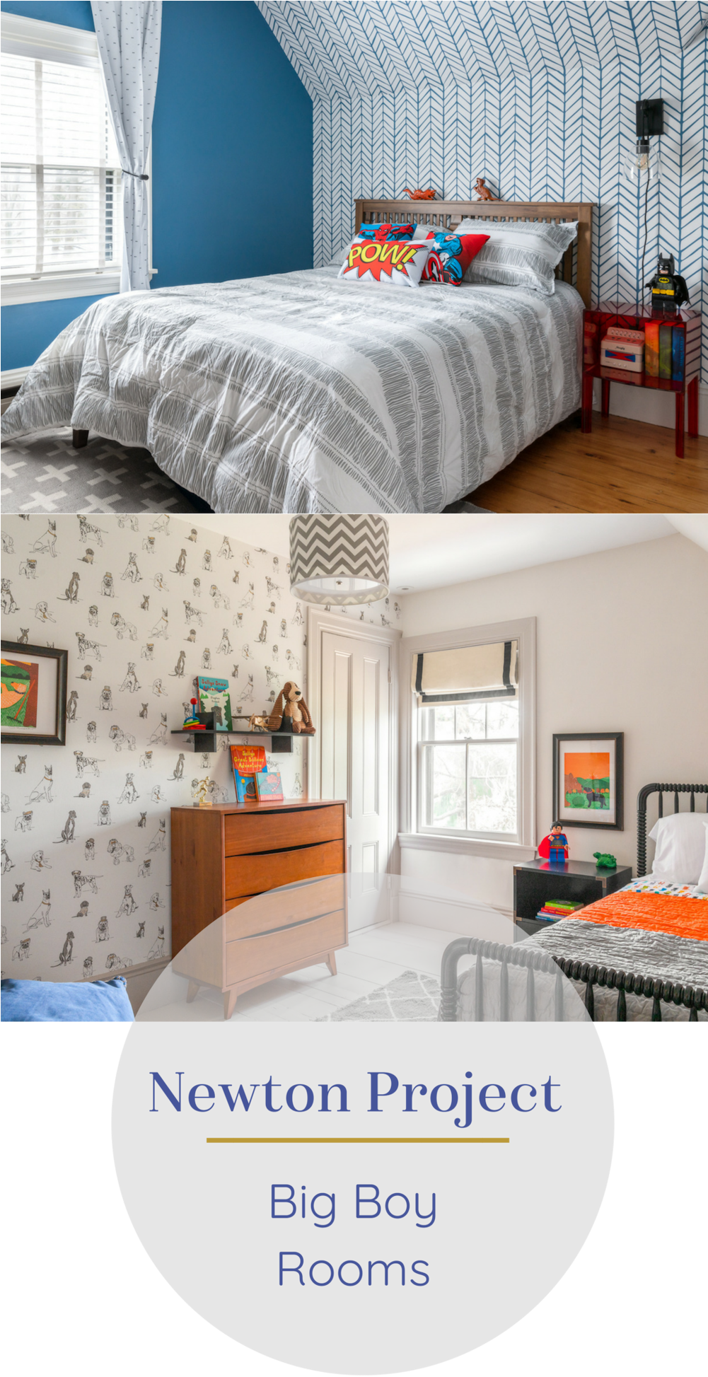Boo & Rook Bridgewater Massachusetts Interior Design - Bedroom (1000x2000), Png Download