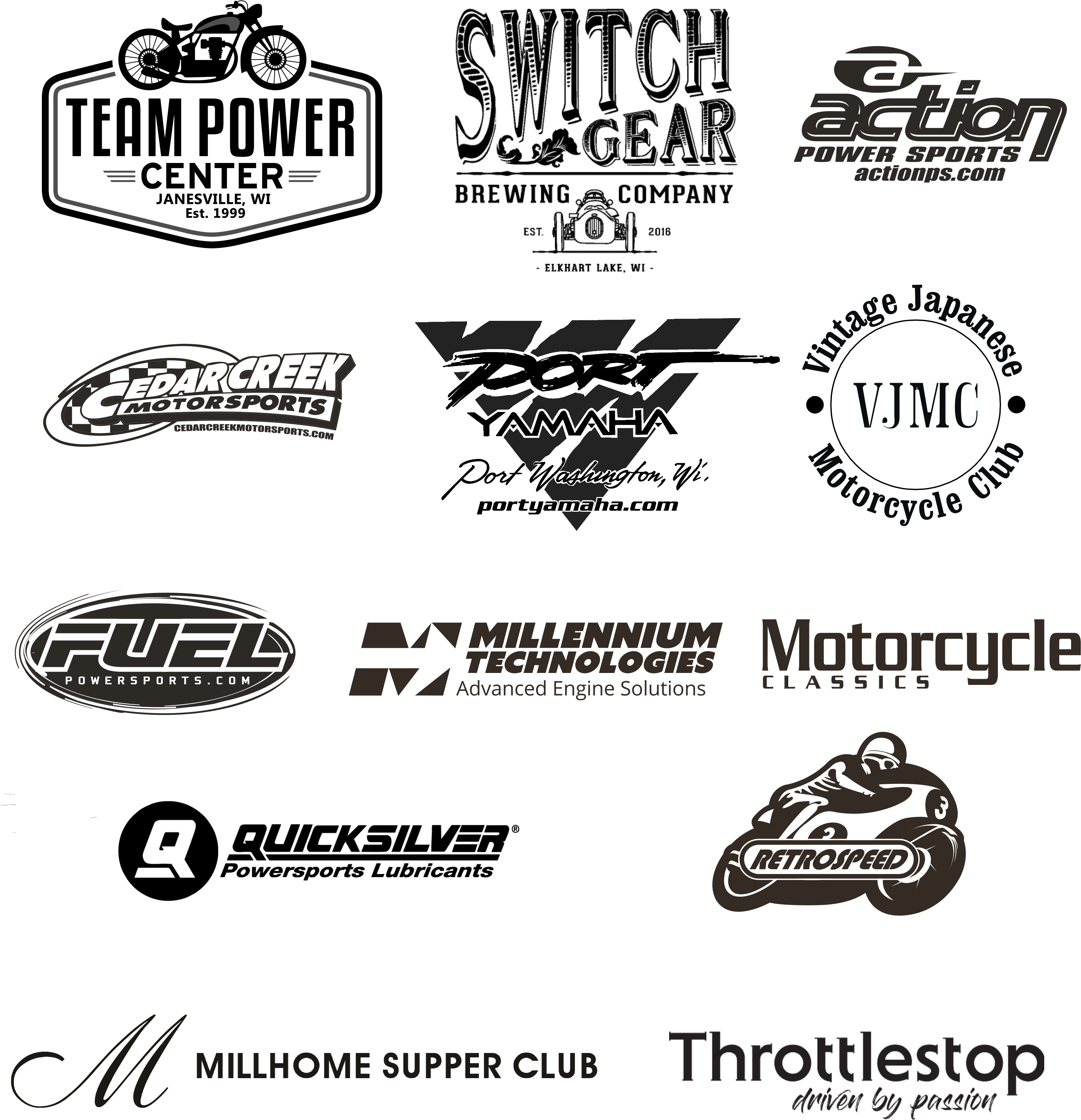 Wisconsin Travel Posters Images Vintage Motofest Rockerbox - Illustration (3235x3615), Png Download