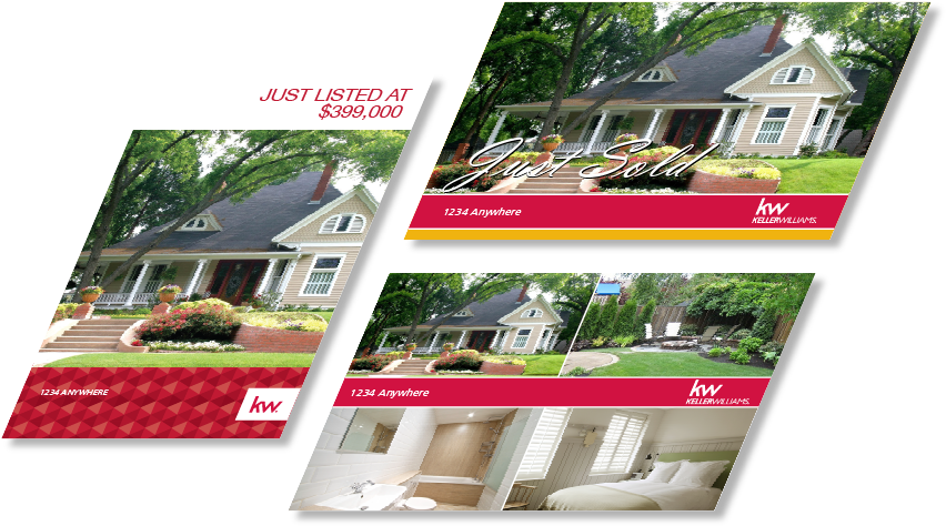 Keller Williams Postcards - House (936x648), Png Download