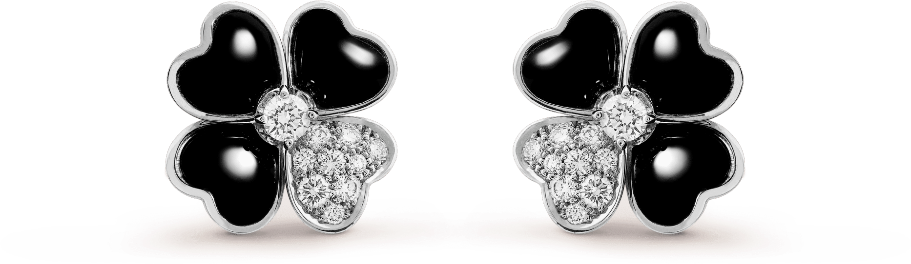 Cosmos Earrings, Small Model - Van Cleef Cosmos Earrings 0.79 (2000x2000), Png Download