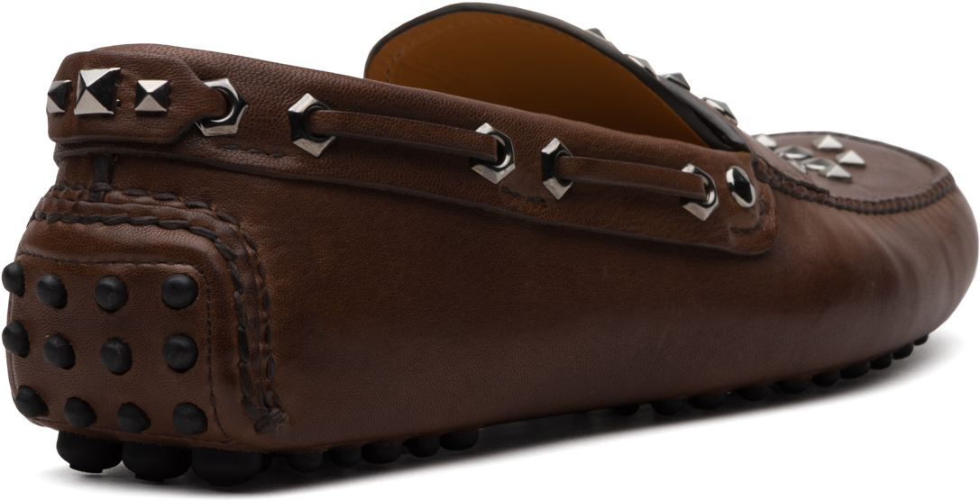 Driving Shoes Metal Nappa - Leather (1971x1755), Png Download