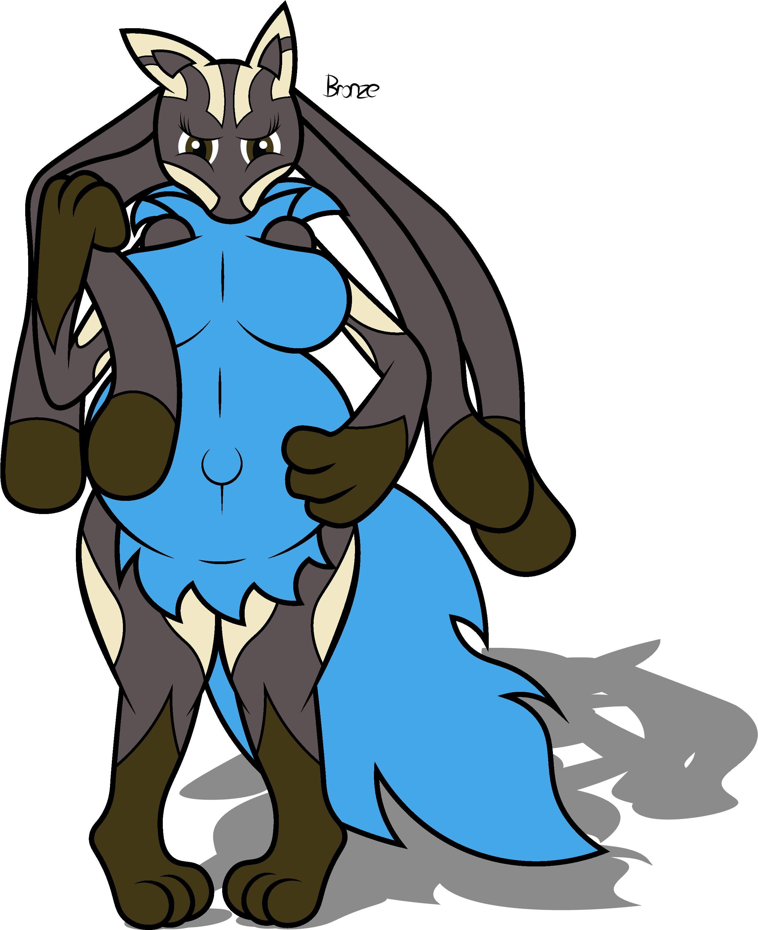 Mega Creme - Cartoon (2583x3255), Png Download