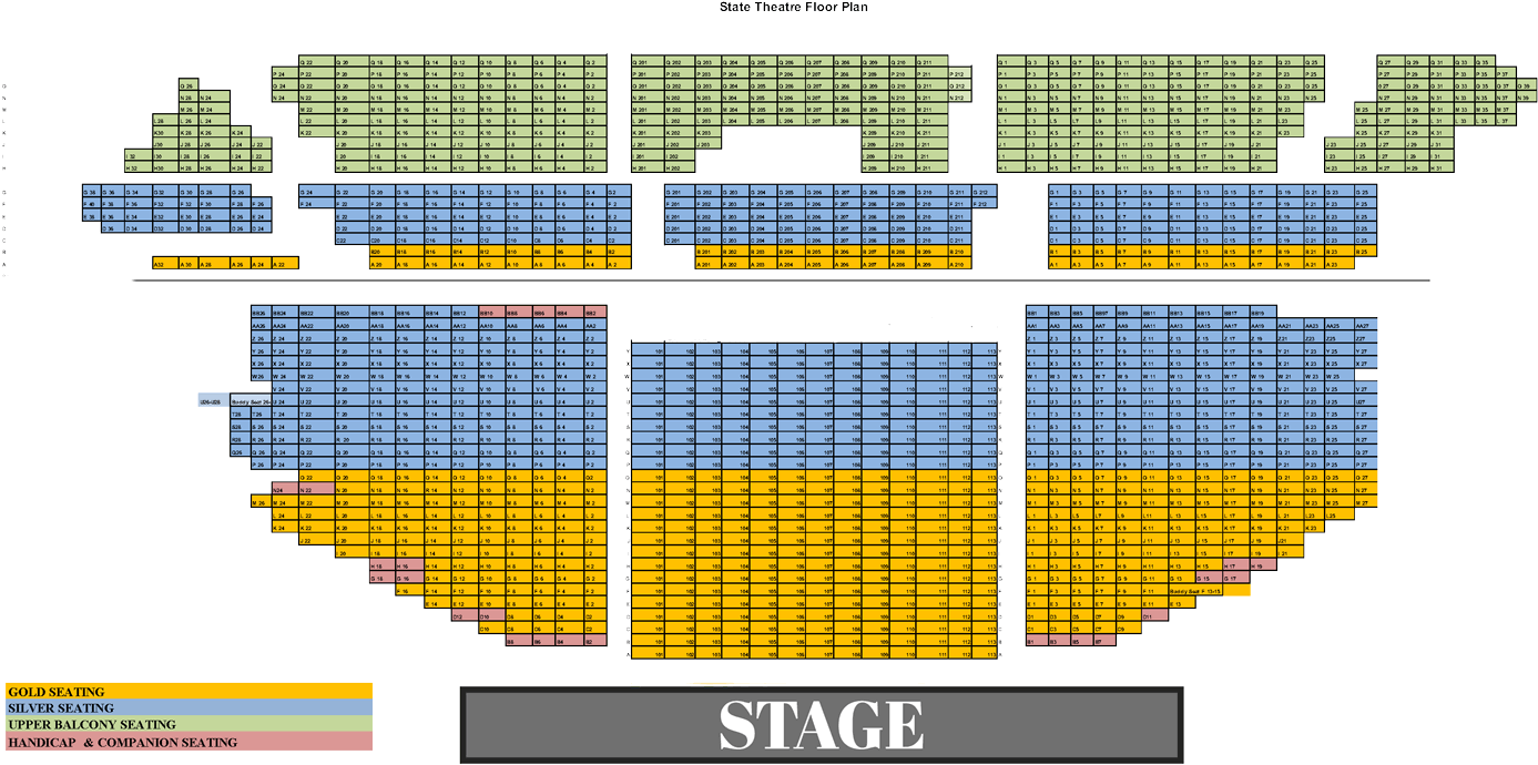 State Theatre - Diagram (1500x828), Png Download
