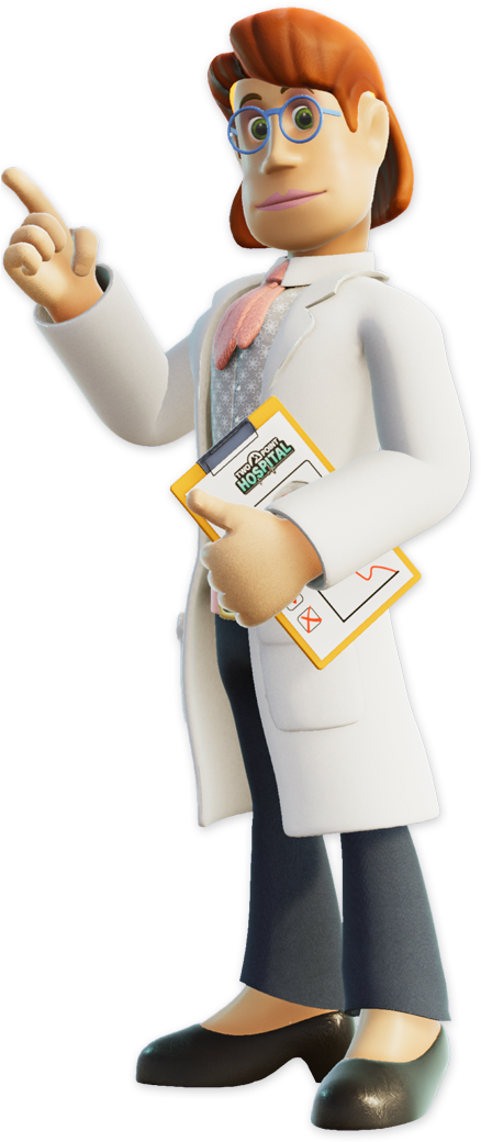 Tweets By Twopoint Studios - Two Point Hospital Doctor (460x1044), Png Download