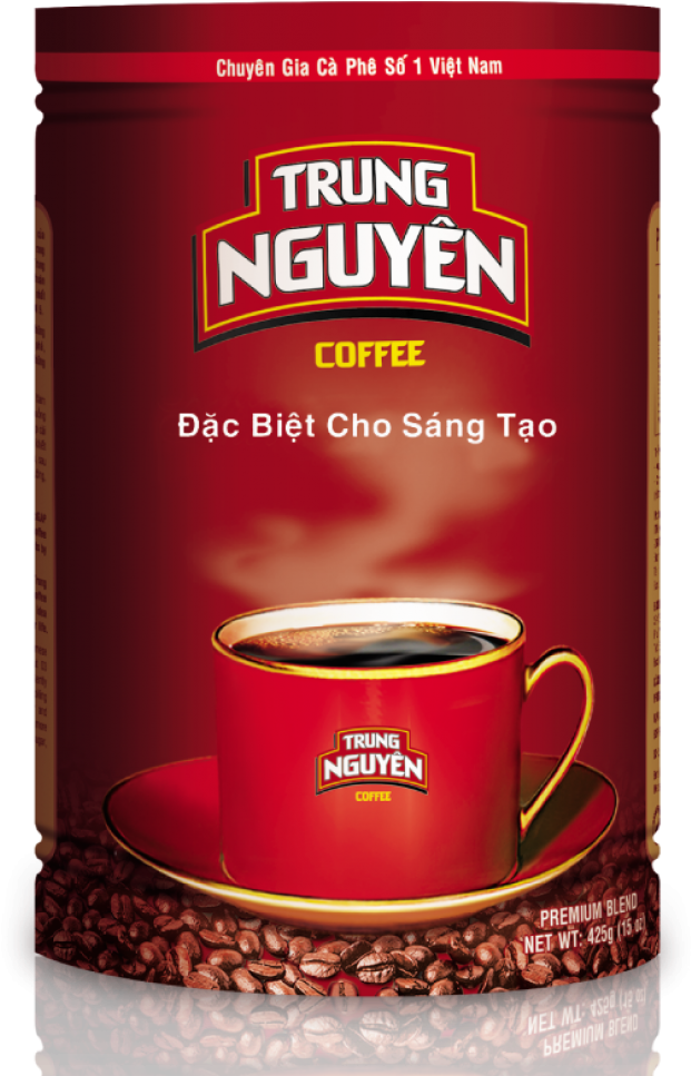 Coffee Jar Png - Trung Nguyên (1050x1050), Png Download