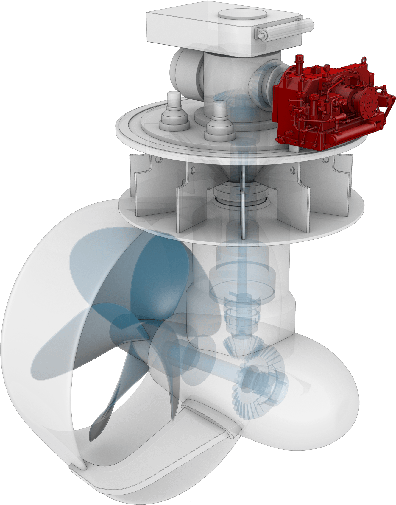 Z-drive In Propulsion Technology - Graphic Design (1357x1723), Png Download