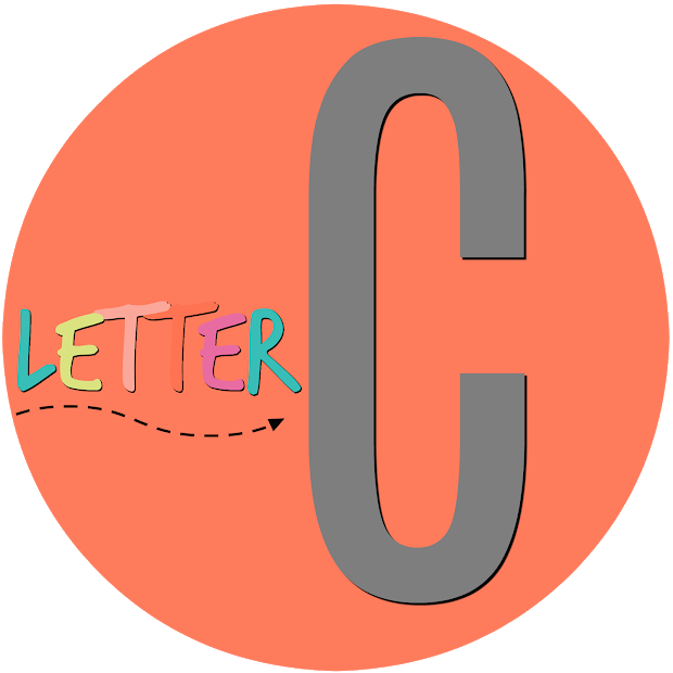 Letter C For Kindergarten (620x620), Png Download