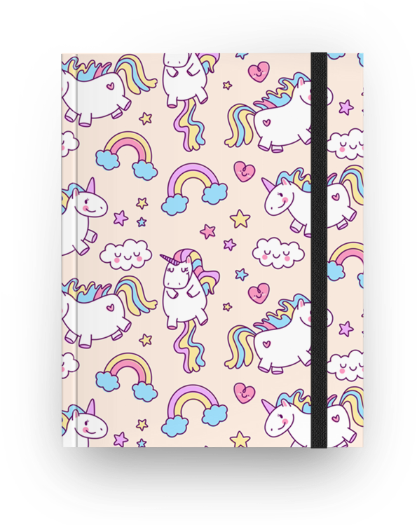 Caderno Unicórnios De Sereiartena - Girly Ipad Case (800x800), Png Download