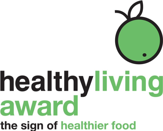 The Healthyliving Award For The Food Service Sector - Healthy Living Award Logo (1210x423), Png Download