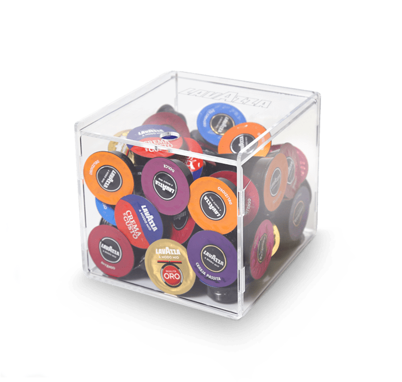 Capsule Holder Cube - Lavazza Coffee Pod Holders (800x800), Png Download