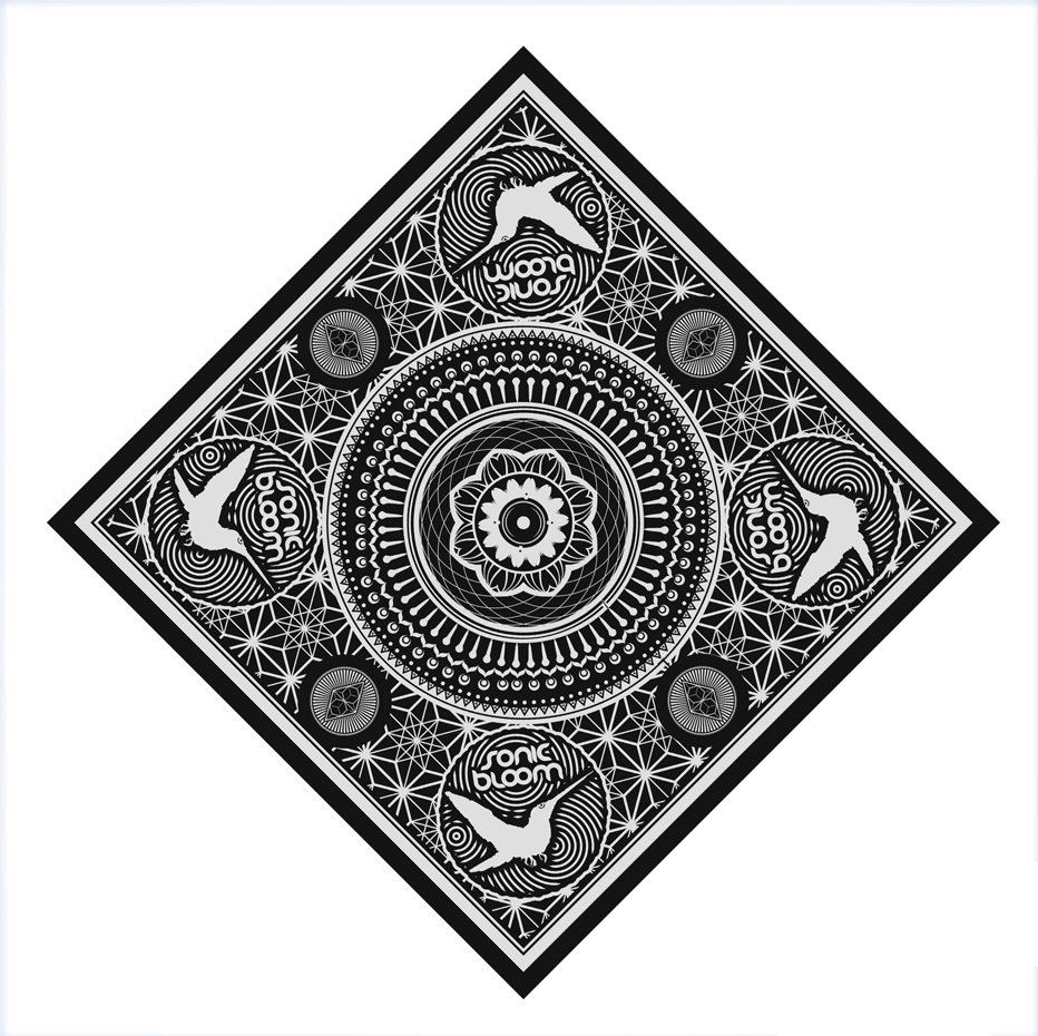 Black Bandana Png (932x930), Png Download