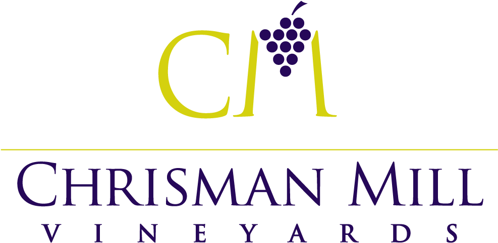 Chrisman Mill Vineyards - Vineyard Wine Logo (1000x488), Png Download