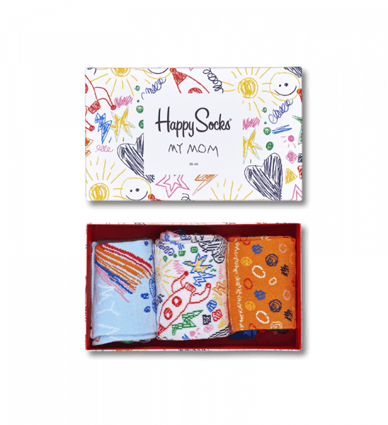 Happy Socks My Dad Gift Box (548x600), Png Download