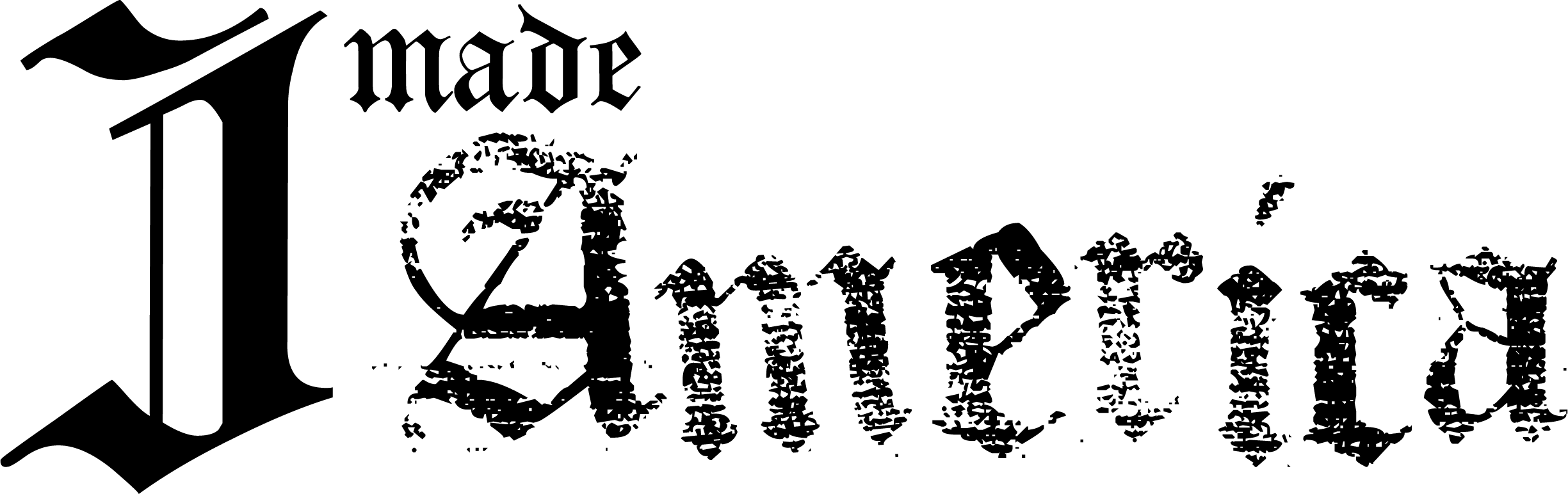 I Made America Logo - Graphic Design (2449x772), Png Download