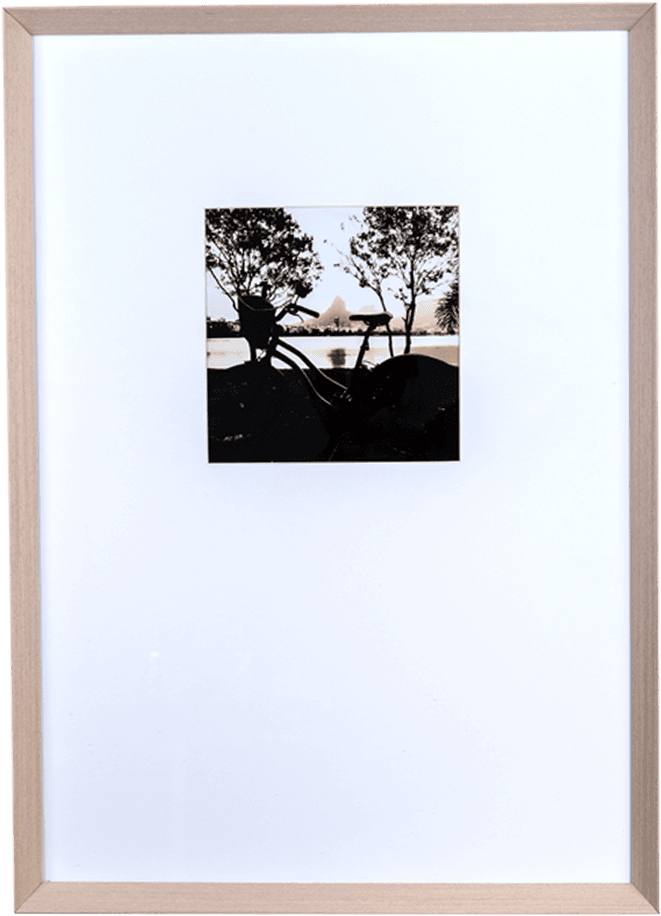 Quadro Foto Lagoa Rodrigo De Freitas Moldura Madeira - Picture Frame (1000x1000), Png Download