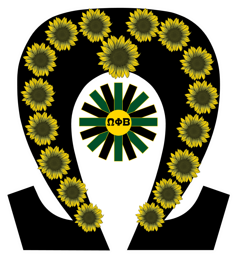 The Omega Chapter Of Omega Phi Beta Is Reserved To - Emblem (1006x1089), Png Download