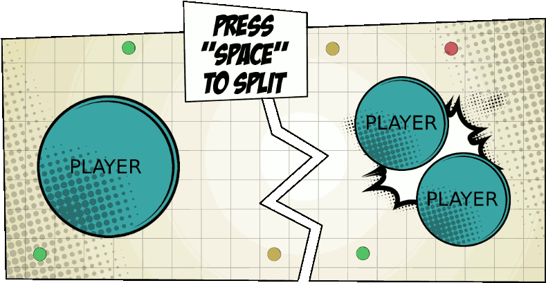 Dogar Io Game - Diagram (846x443), Png Download