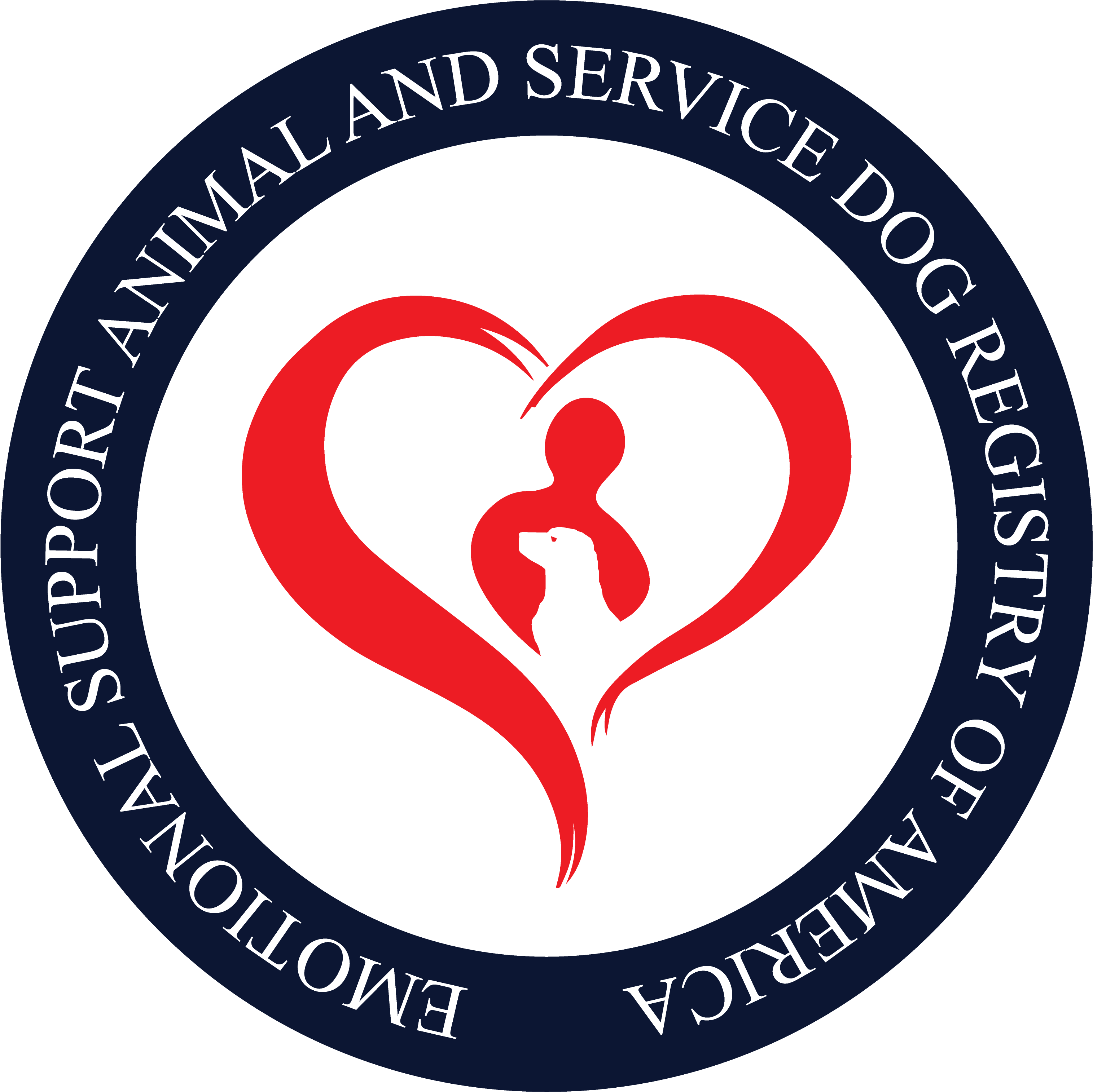 The Service Dog And Emotional Support Animal Registry - Coastal Conservation Association (3575x3599), Png Download