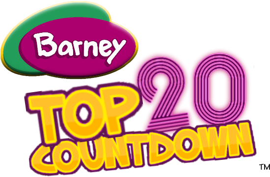 Barney's Top 20 Coundown - Barney (612x612), Png Download