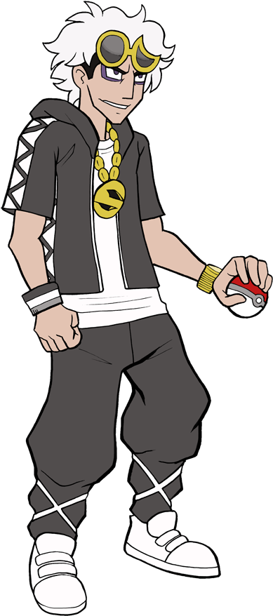 Guzma Png - Cartoon (540x900), Png Download
