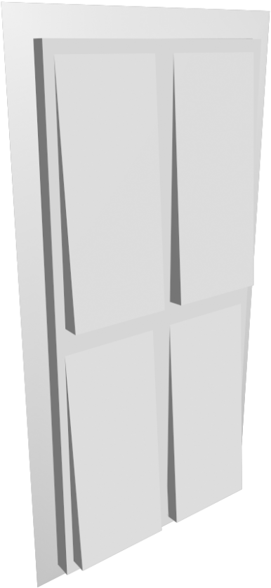 Light Switch With 4 Buttons - Door (1000x1000), Png Download