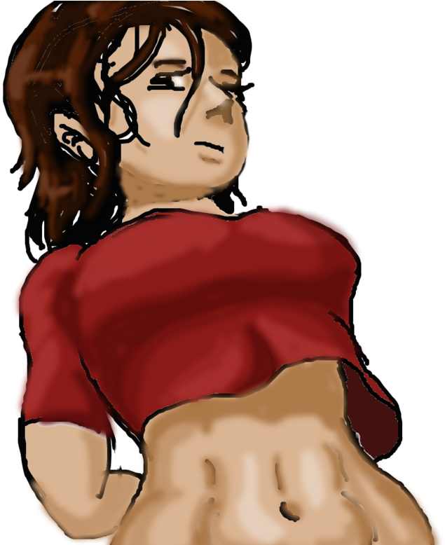 1028 X 777 0 - Cute Anime Girl Crop Top Drawings (1028x777), Png Download