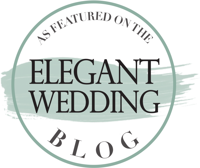 2019 Elegant Wedding Blog Badge Thin - Wedding Theme (863x683), Png Download
