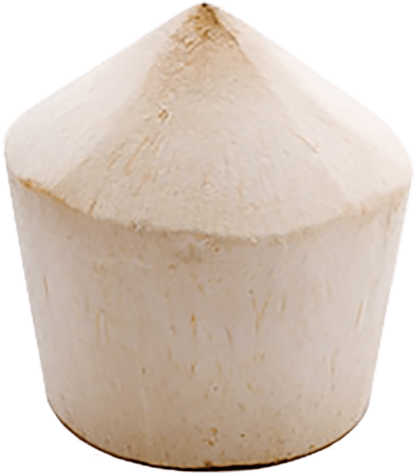 Whole Organic Coconut - Wood (1000x1000), Png Download