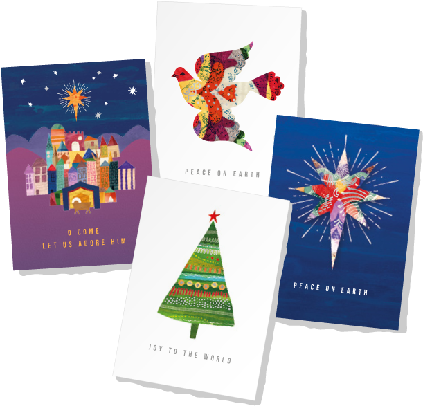 Christmas E-card - Christmas Card (1024x683), Png Download