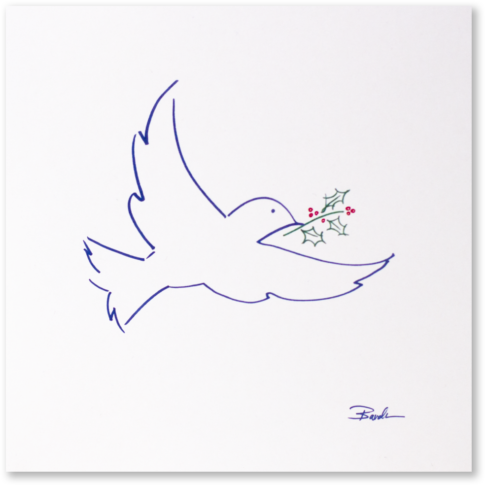 Licc Christmas Cards Pack - Sketch (1343x1343), Png Download