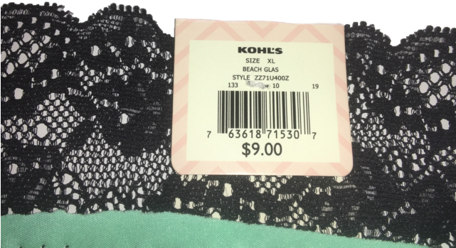 3 Pairs Small Candies Juniors Micro Lace Thong Beige - Label (640x480), Png Download