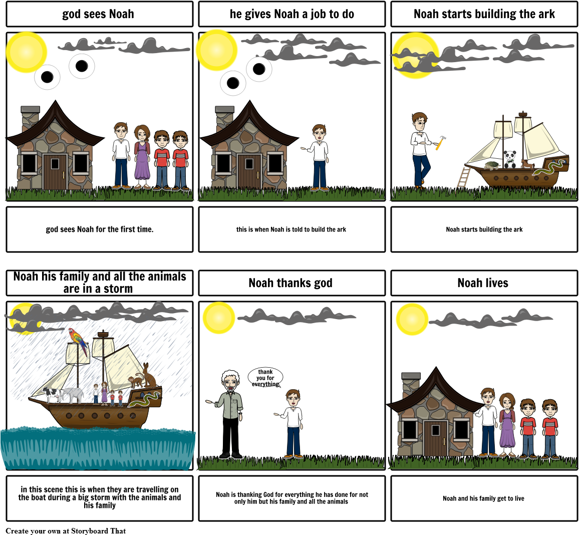 Noah Ark - Boat (1164x1086), Png Download