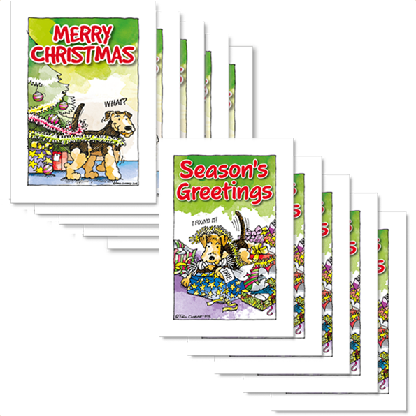 Dale's Christmas Cards 10 Pack - Graphic Design (595x596), Png Download
