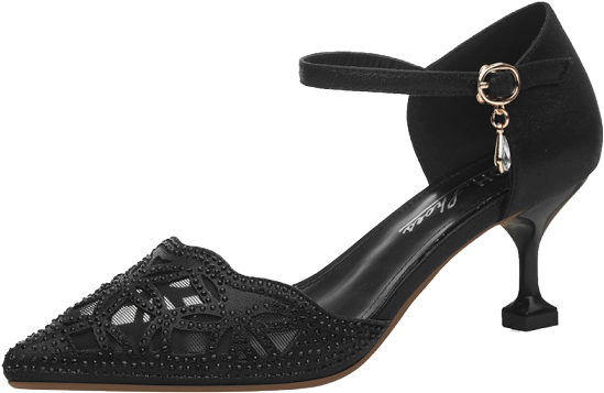 High Heeled Shoes Ladies Casual Shoes Ladies' Casual - Metal Heel Sandals (560x560), Png Download