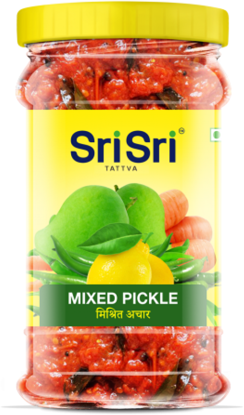 Sri Sri Tattva Mixed Pickle, 300gm - Pickling (1000x1000), Png Download