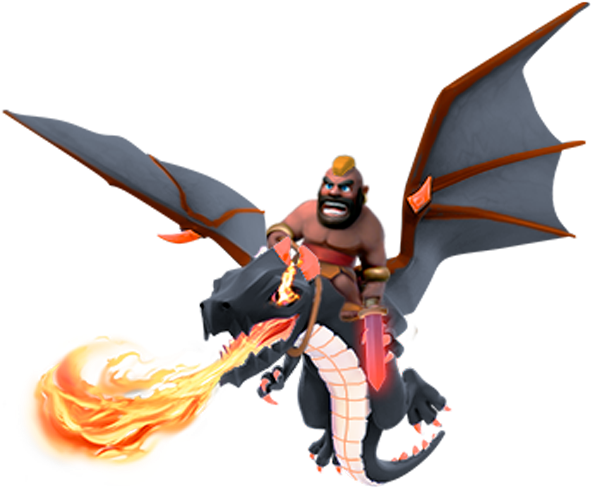 A Big Thank You To Lordval For Design - Dragao Clash Of Clans (600x600), Png Download