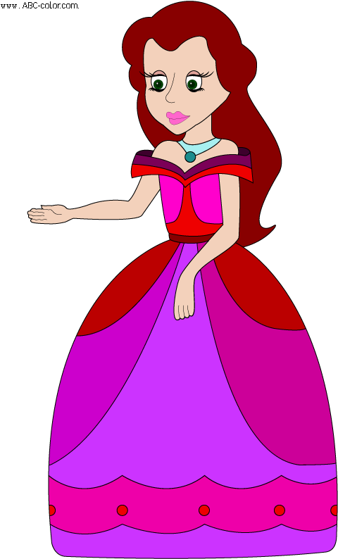 Pretty Lady Clipart - Beautiful Lady Images Clip Art (567x822), Png Download
