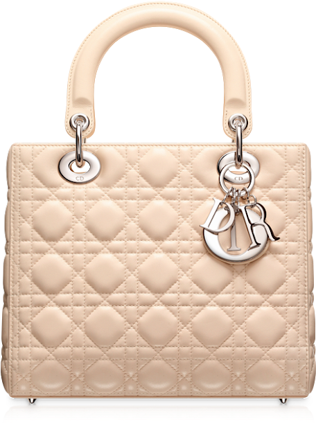 Christian Dior Handbag Lady Chanel Se Clipart - Lady Dior Bag (582x640), Png Download