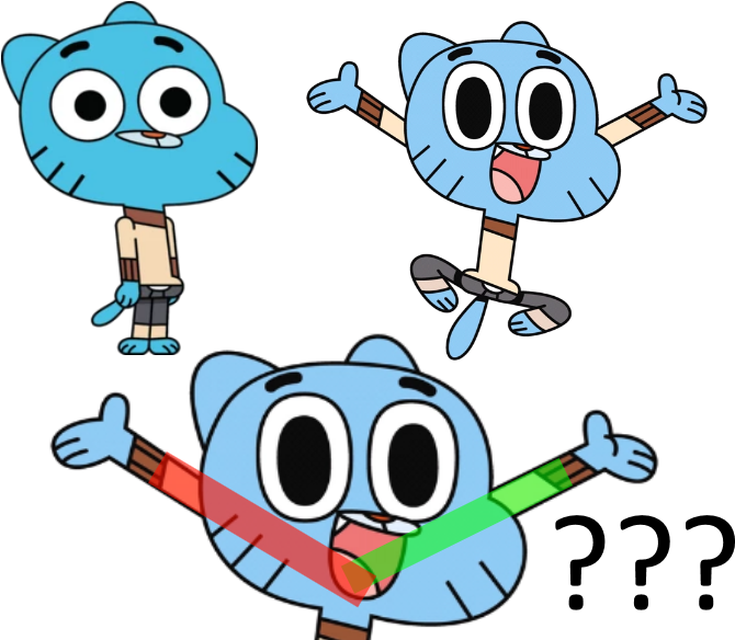 307kib, 800x600, 1490625493354 - Amazing World Of Gumball Png (800x600), Png Download