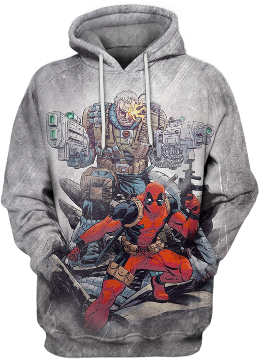 Deadpool Movie Hoodie 3d - Sex And The City Hoodie (760x759), Png Download