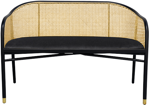 Mouse Grey Cavallo Sofa - Bench (600x600), Png Download