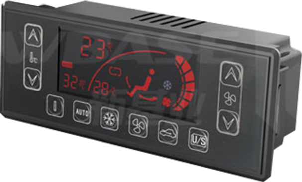 Bus Temperature Controller - Speedometer (800x600), Png Download