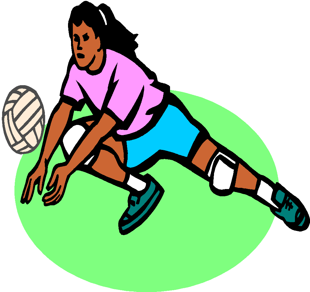 Volleyball - Girls - Girls Volleyball Png (1030x970), Png Download