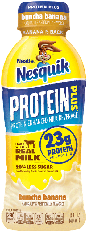 Buncha Banana Nesquik (477x750), Png Download