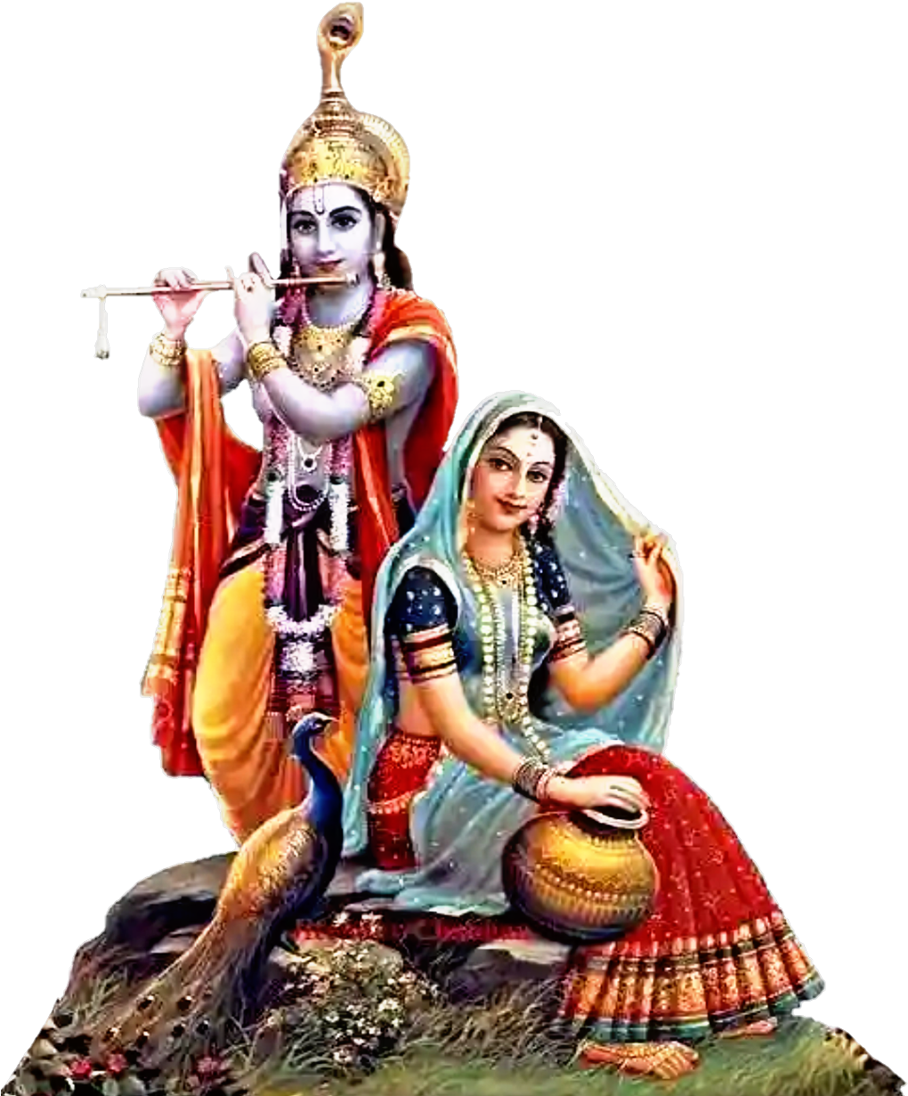 Report Abuse - Vidmate Radha Krishna Good Morning (1024x1267), Png Download