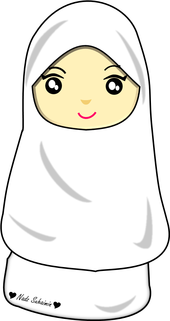 Svg Library Download Muslim Women Clipart - Clip Art Solat (623x1076), Png Download